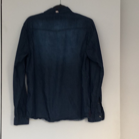 Thread and Cloth Blue Indigo Western shirt size M - Picture 6 of 6